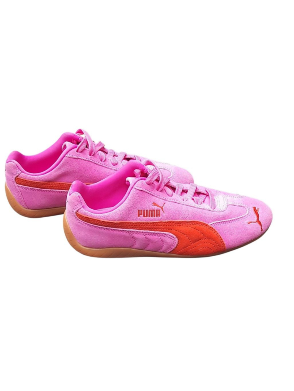 PUMA Speedcat Og Lace Up Womens Pink Sneakers Casual Shoes 40098656 size 7